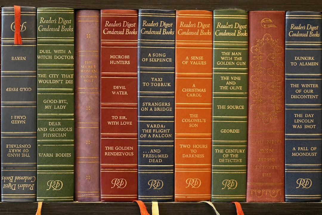 detective reading mystery book